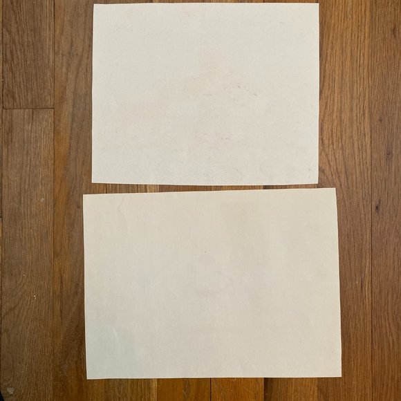 Pair of Vintage Silhouettes - Children with Animals - Picture 6 of 6